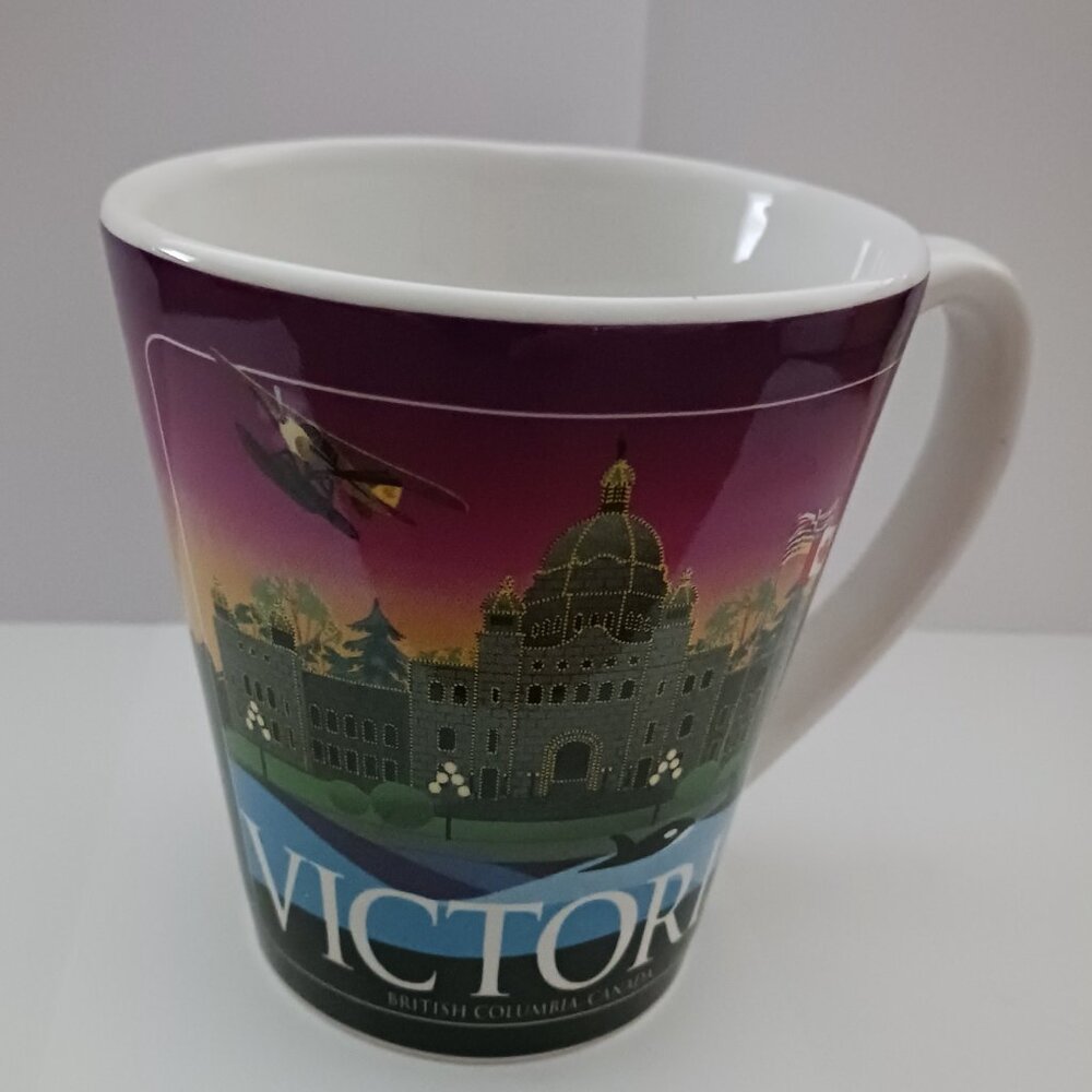 Mug Victoria, BC Natural Color Productions 11 oz Collector's Mug Vacation Box